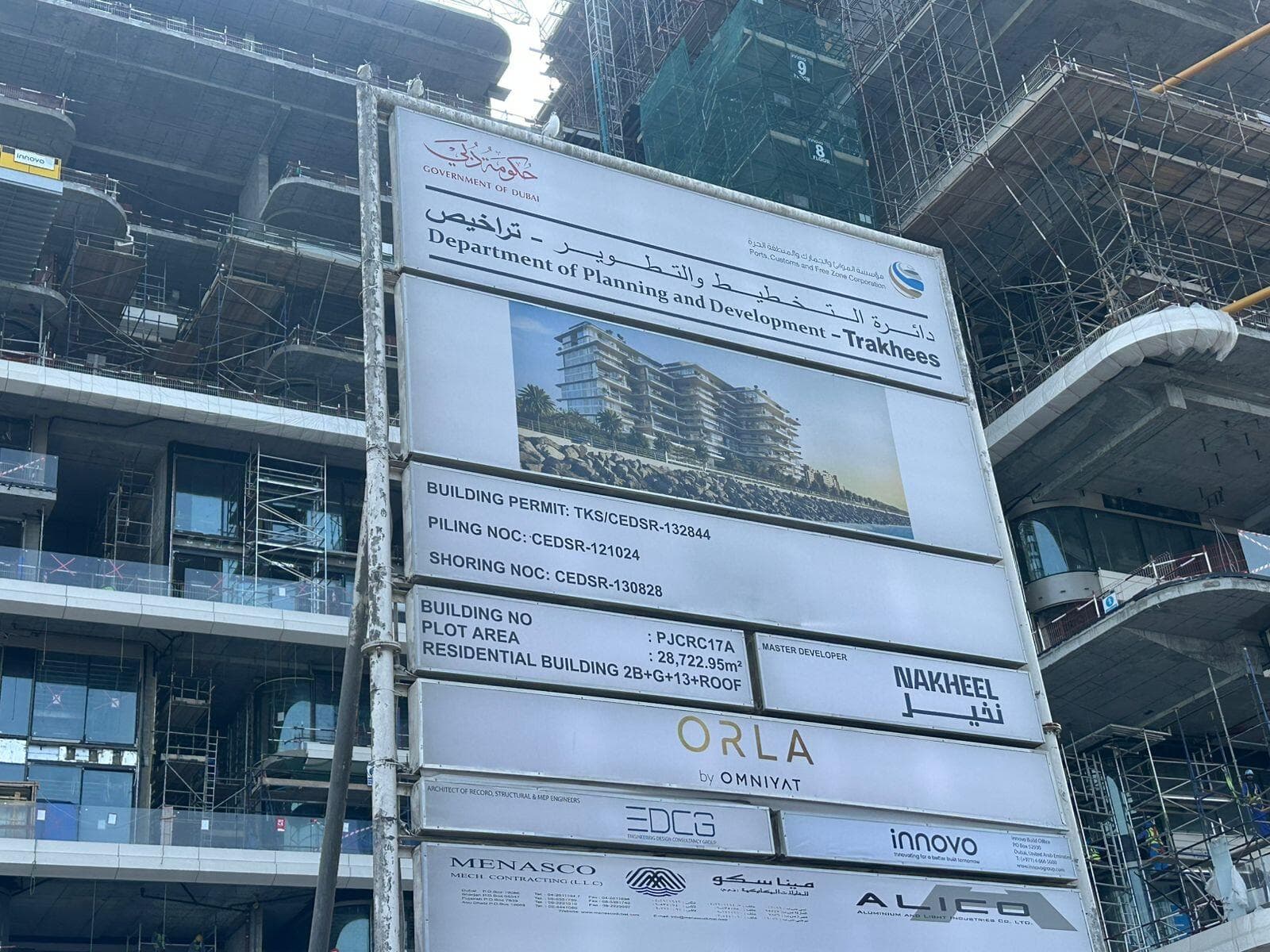 Orla - Construction
