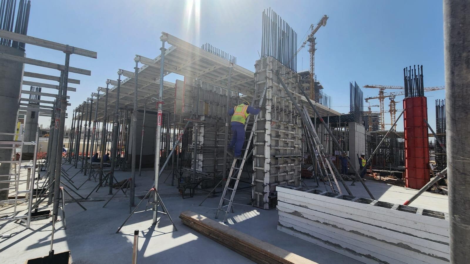 Villa del Divos - Construction