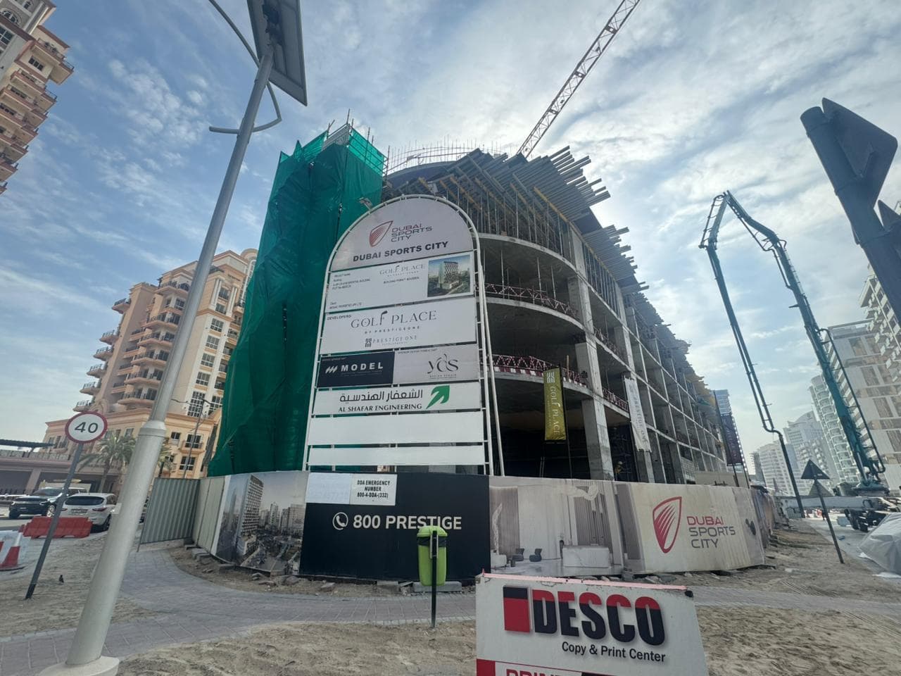 The Golf Place - Construction