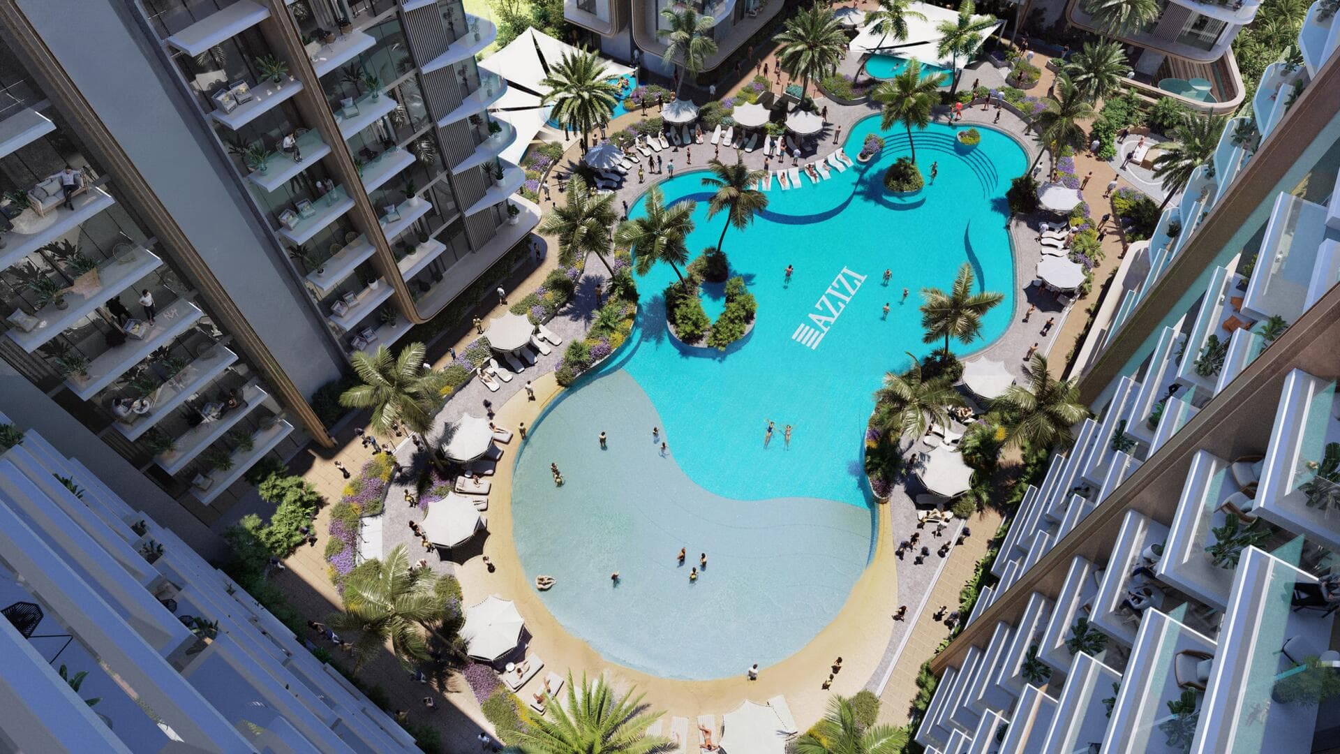 Jaddaf Beach Oasis - Infrastructure