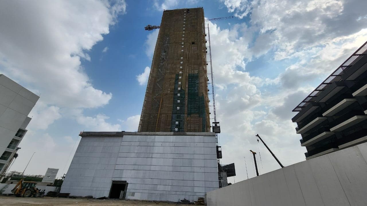 ALTAI Tower - Construction