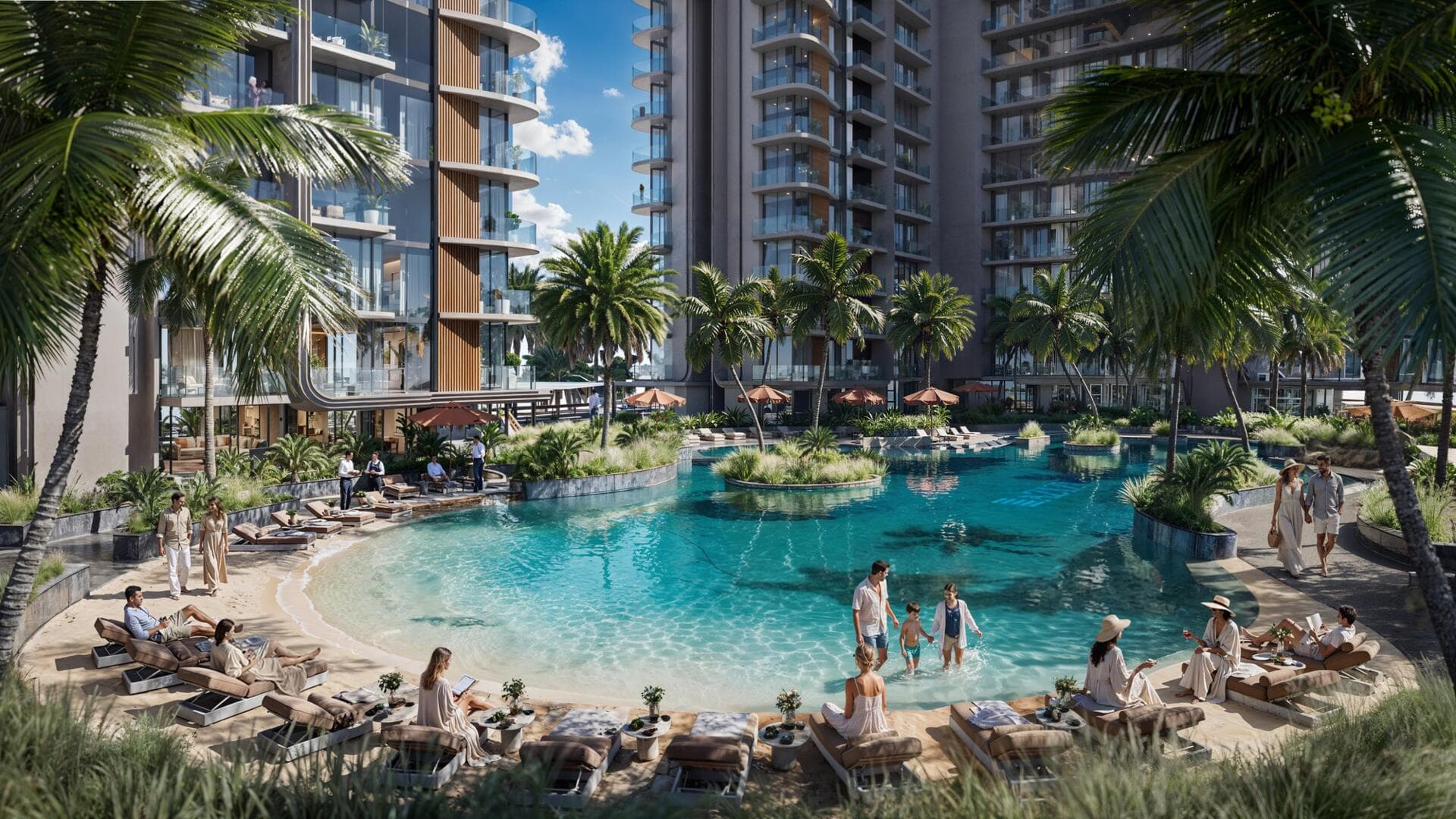 Jaddaf Beach Oasis - Infrastructure