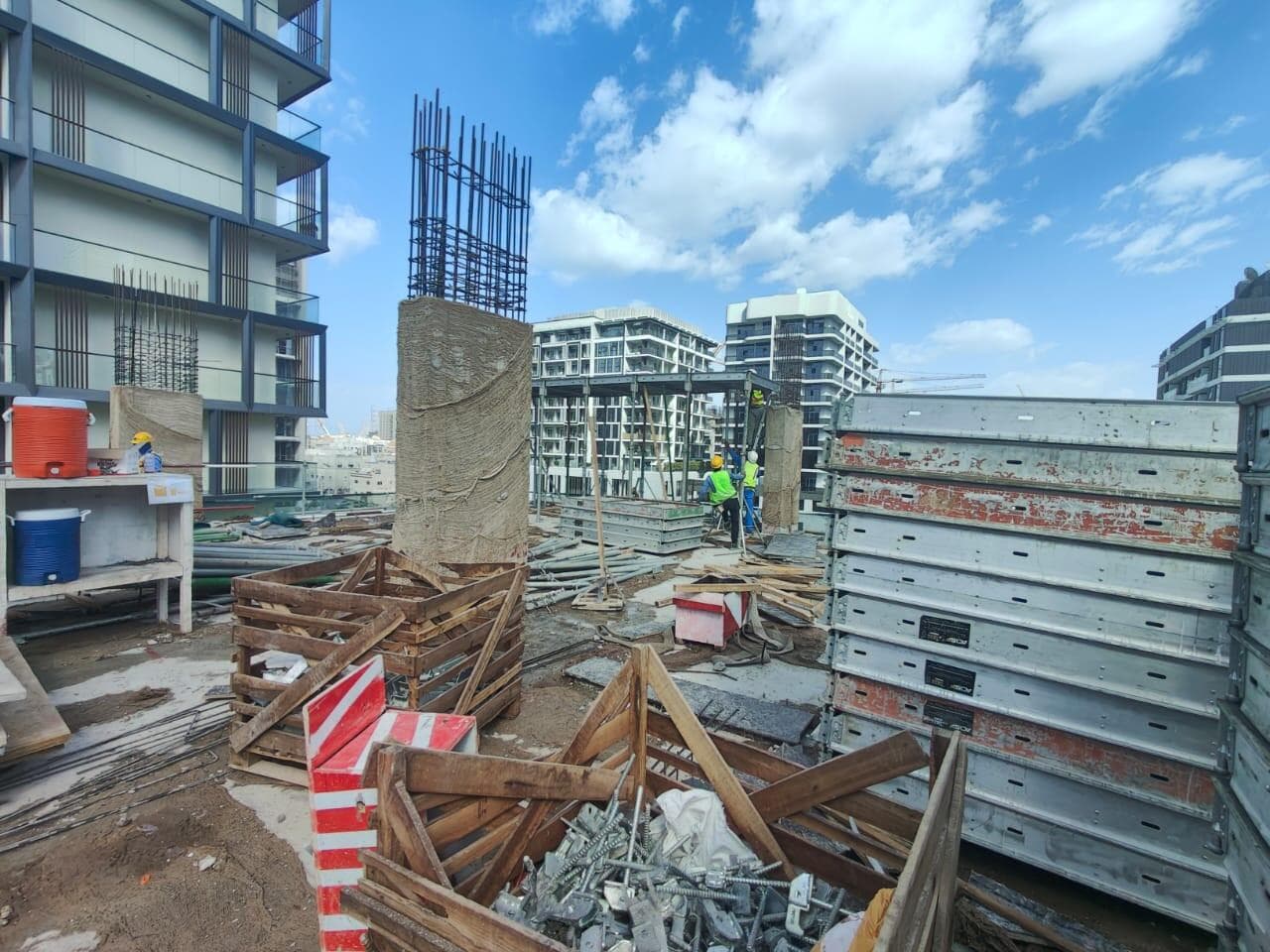 Jardin Astral - Construction