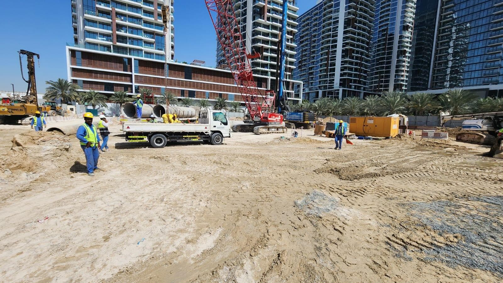 Avenue Park Towers - Construction