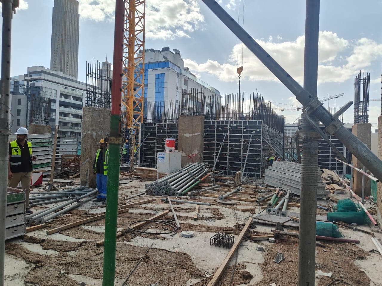 Jardin Astral - Construction