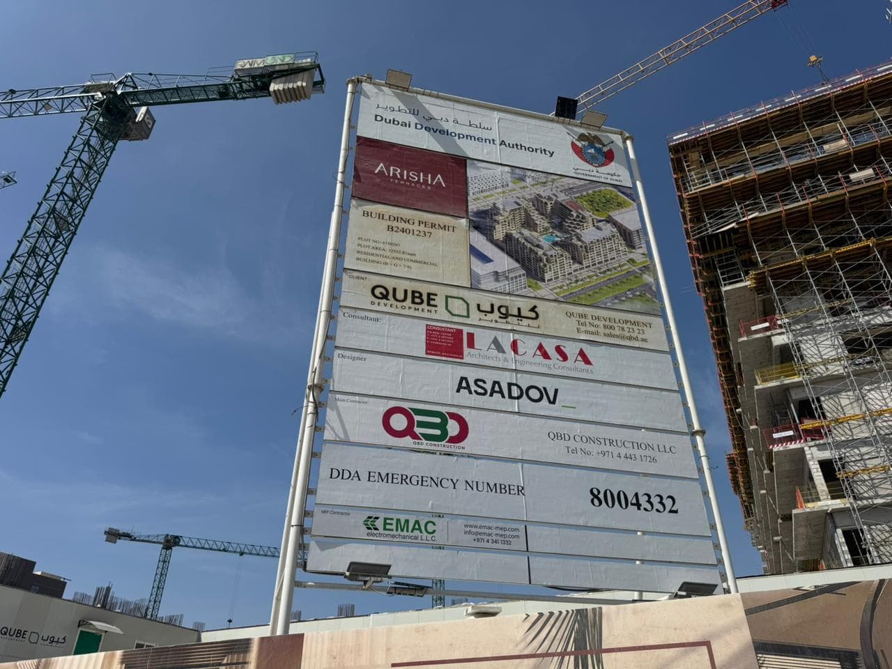 Arisha Terraces - Construction