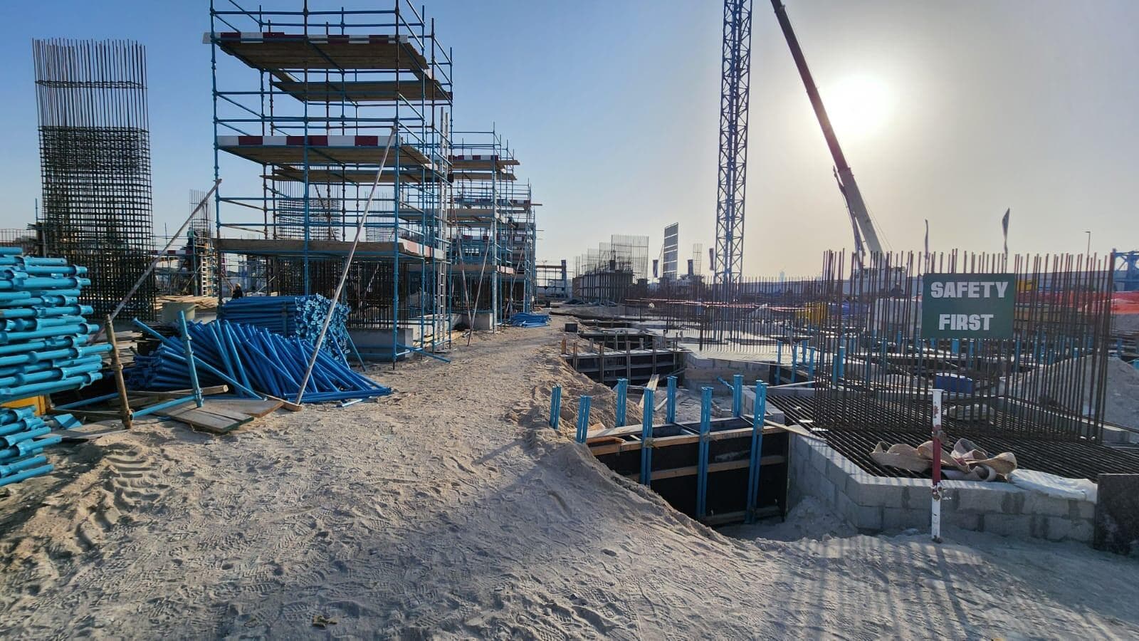 Ocean Tower - Construction