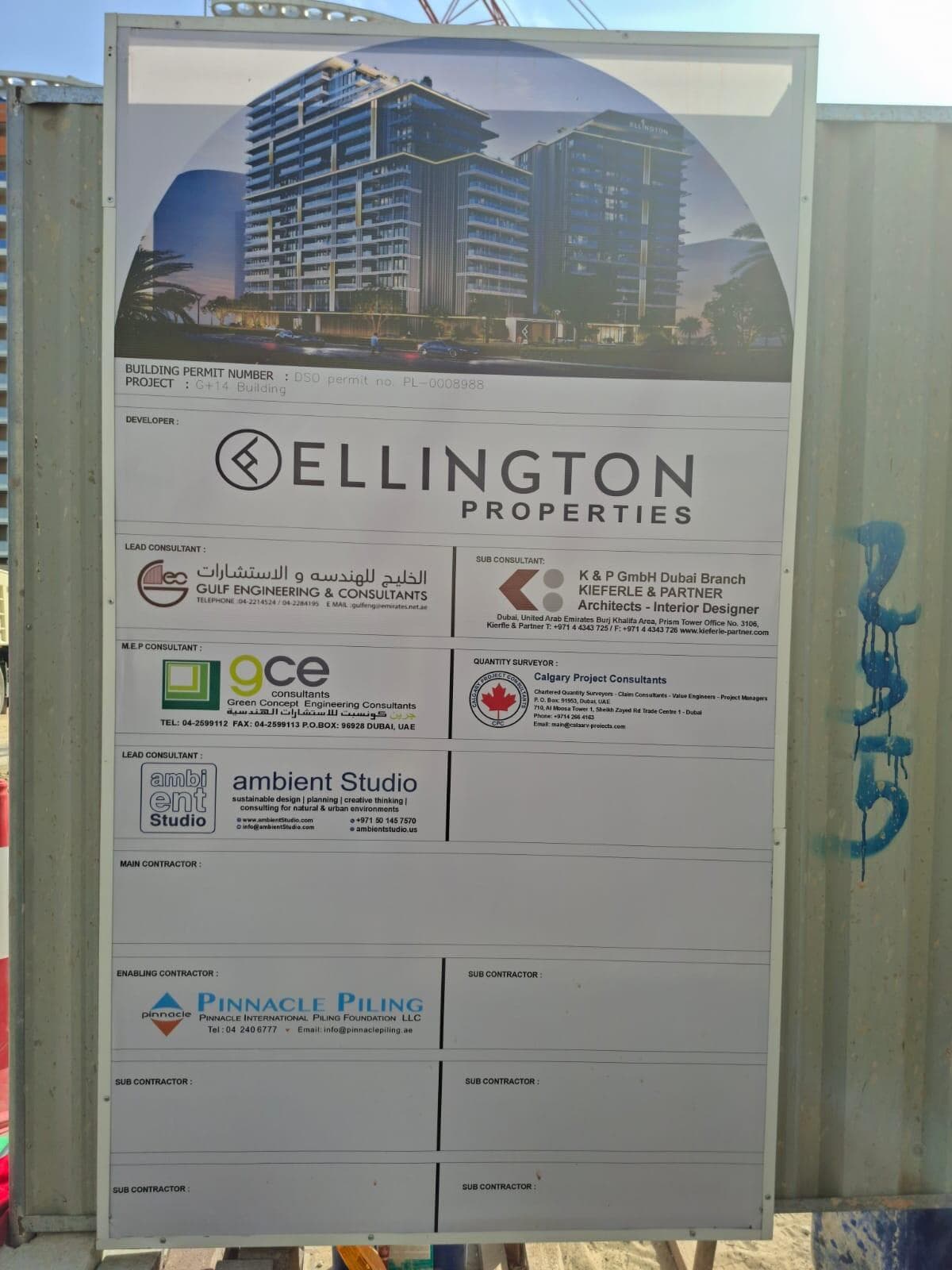 The Hillgate - Construction