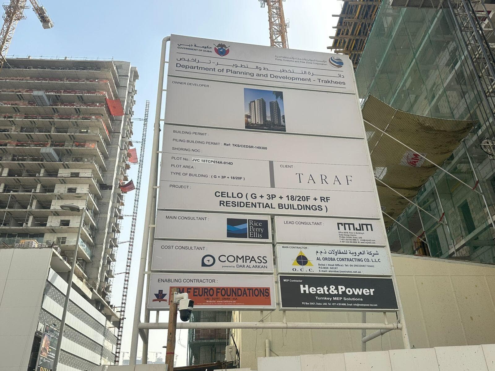 Cello Residences - Construction