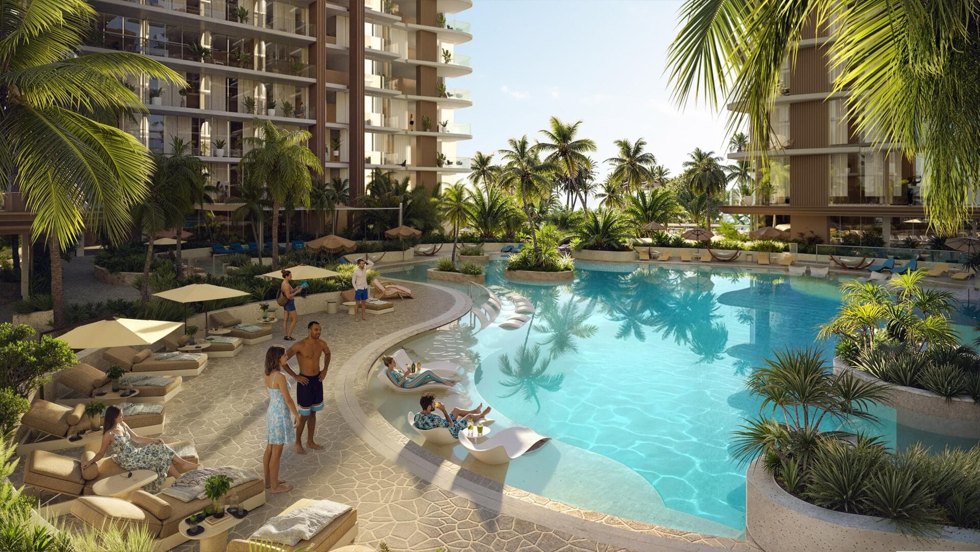 Jaddaf Beach Oasis - Infrastructure