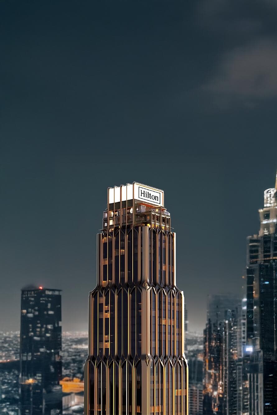 Hilton Residences Dubai JLT - Renders