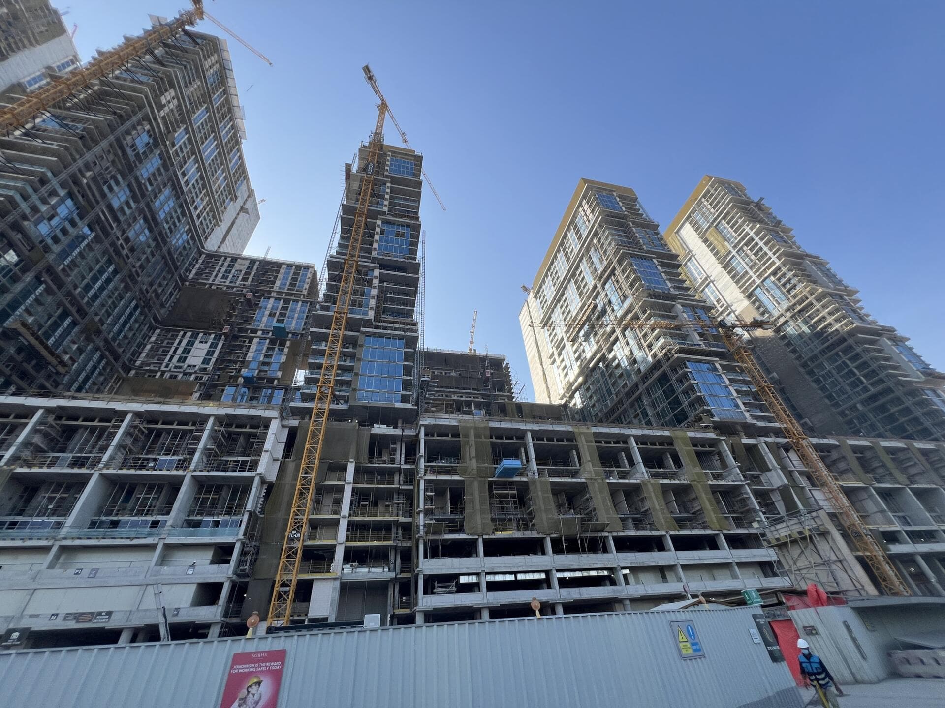 Sobha One - Construction