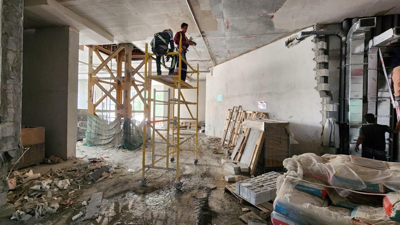 ALTAI Tower - Construction