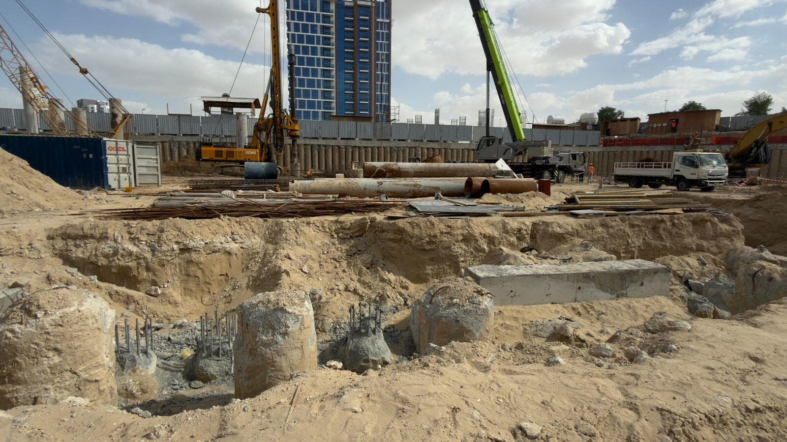 Jade Tower - Construction