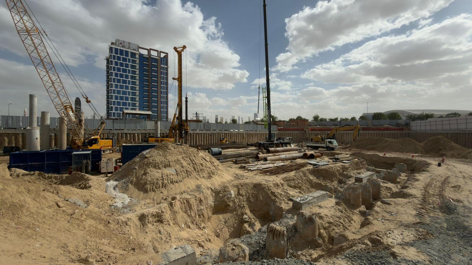 Jade Tower - Construction