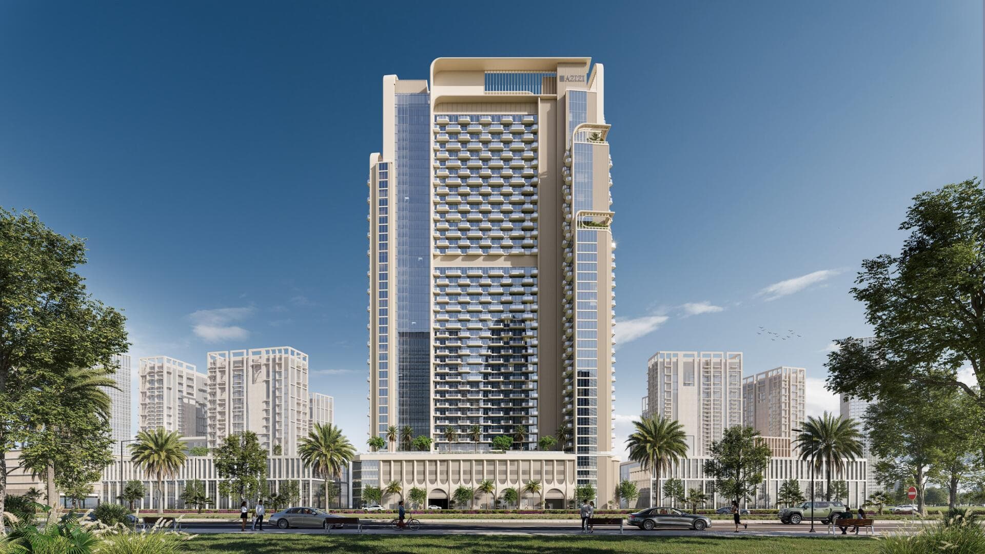 Azizi Milan 18 - Renders
