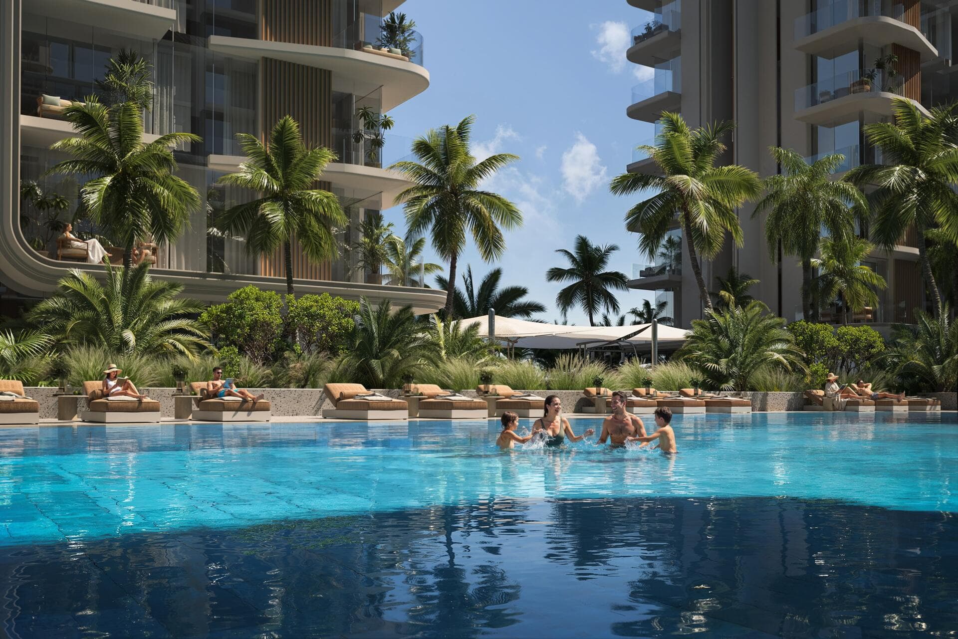 Jaddaf Beach Oasis - Infrastructure