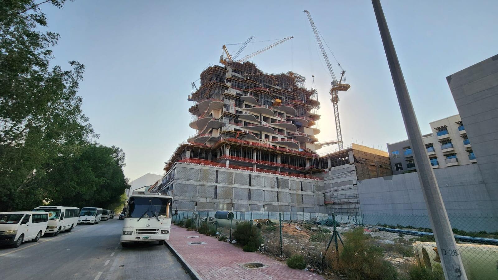 Volga Tower - Construction