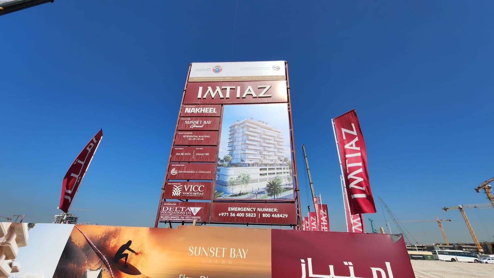 Sunset Bay Grand - Construction