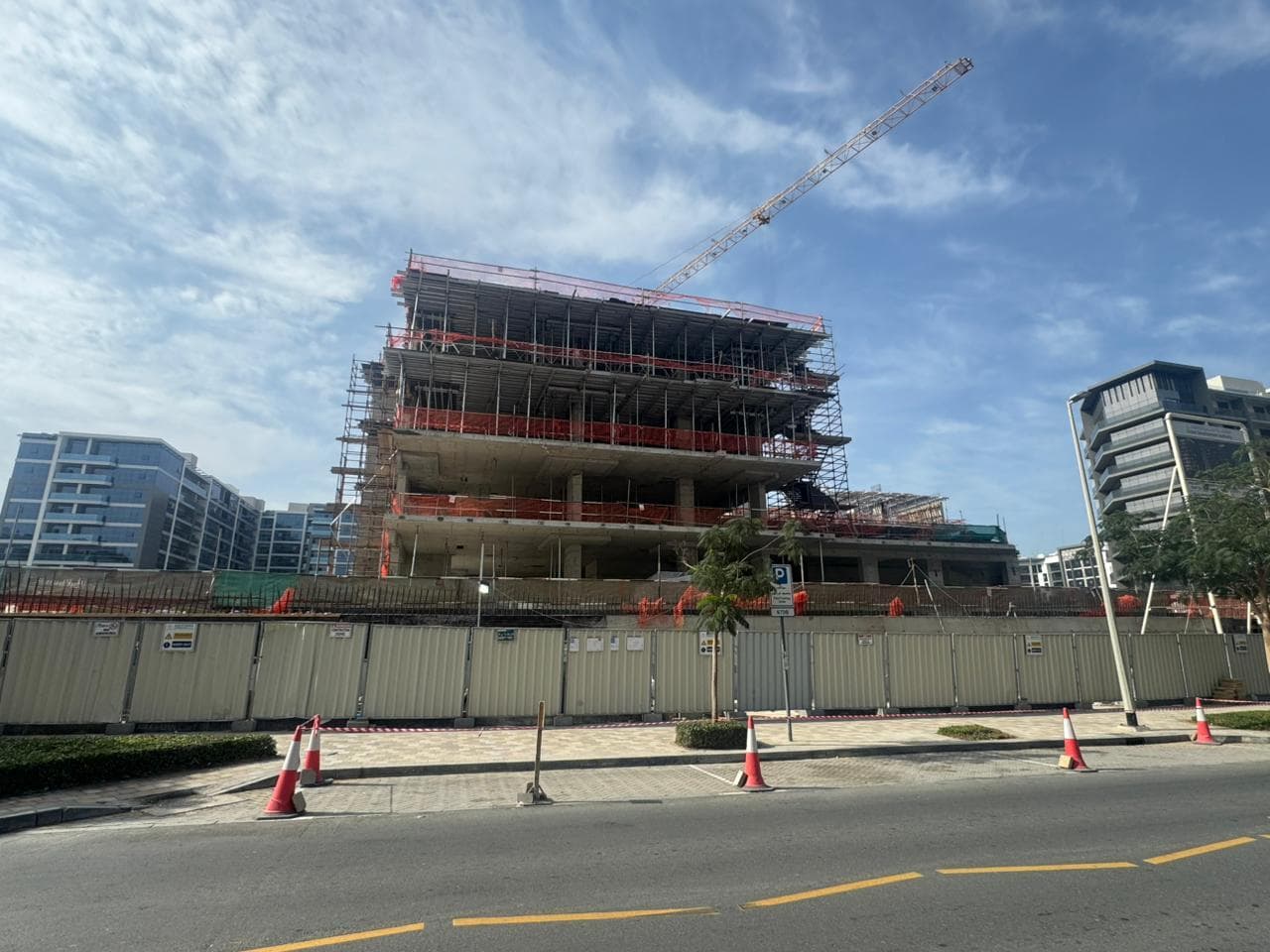 Floarea Grande - Construction