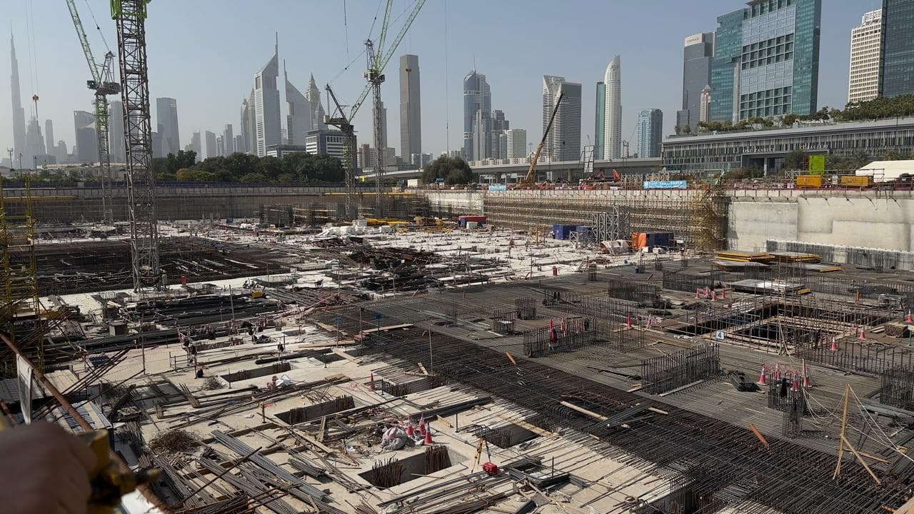 Address Residences Zabeel - Строительство