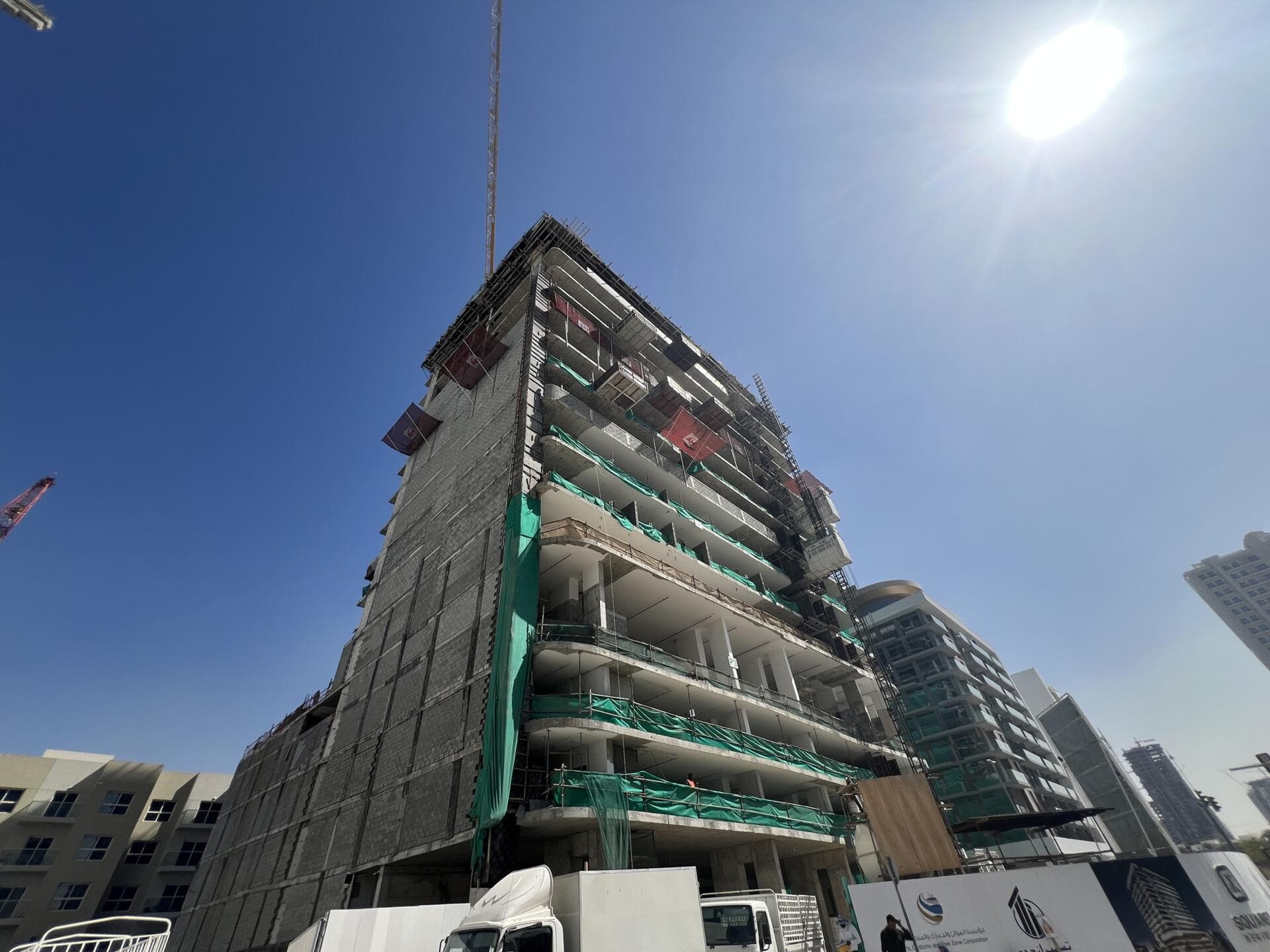 SquareX Residence - Construction