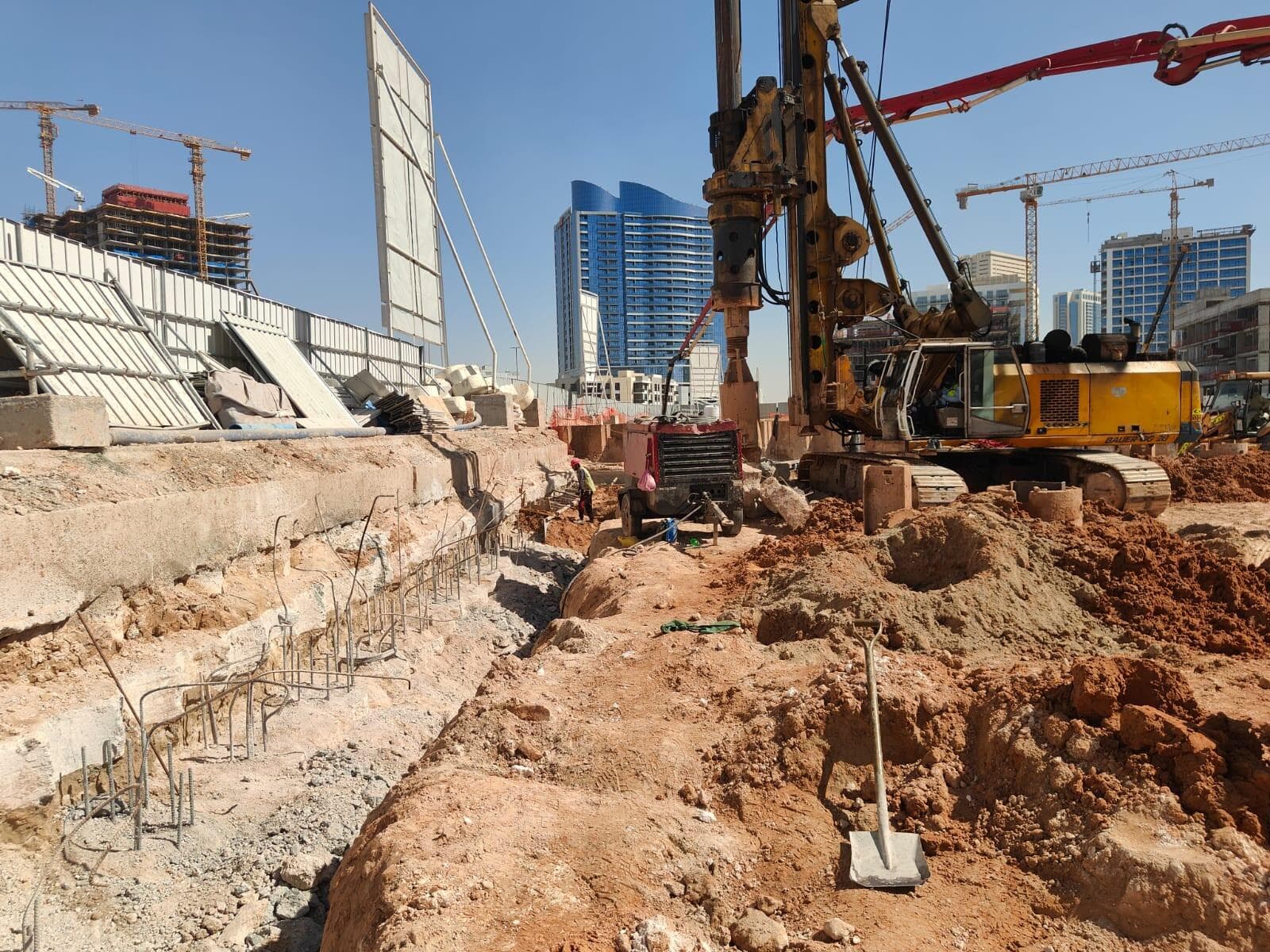 Floarea Oasis - Construction