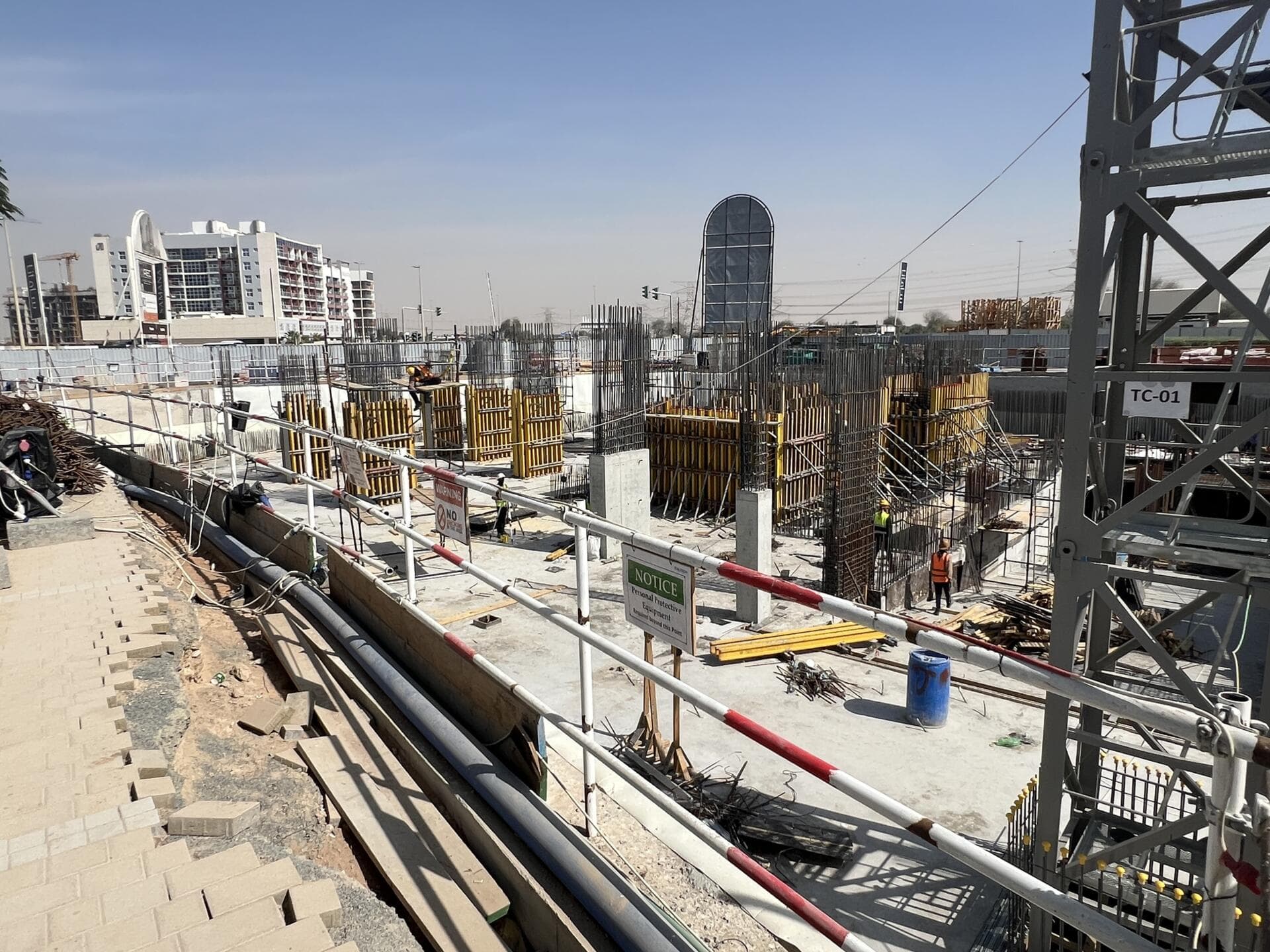 Samana Avenue - Construction