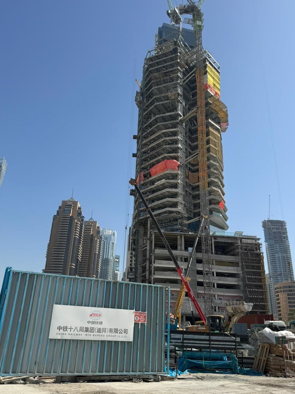 Habtoor Grande Residence - Construction
