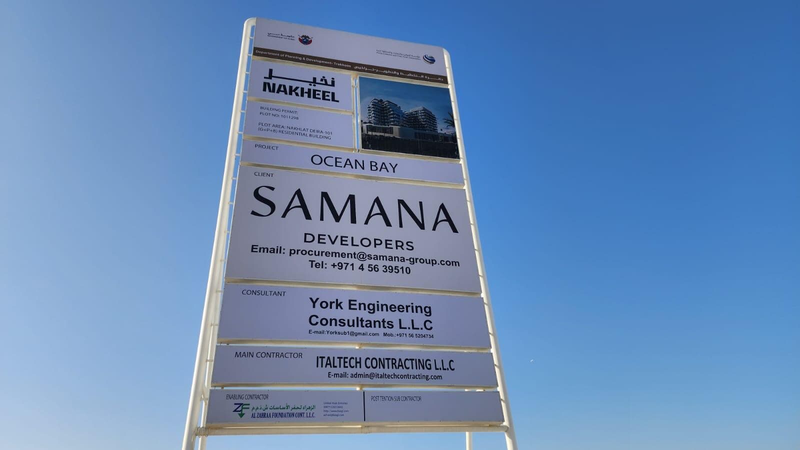 Ocean Bay - Construction