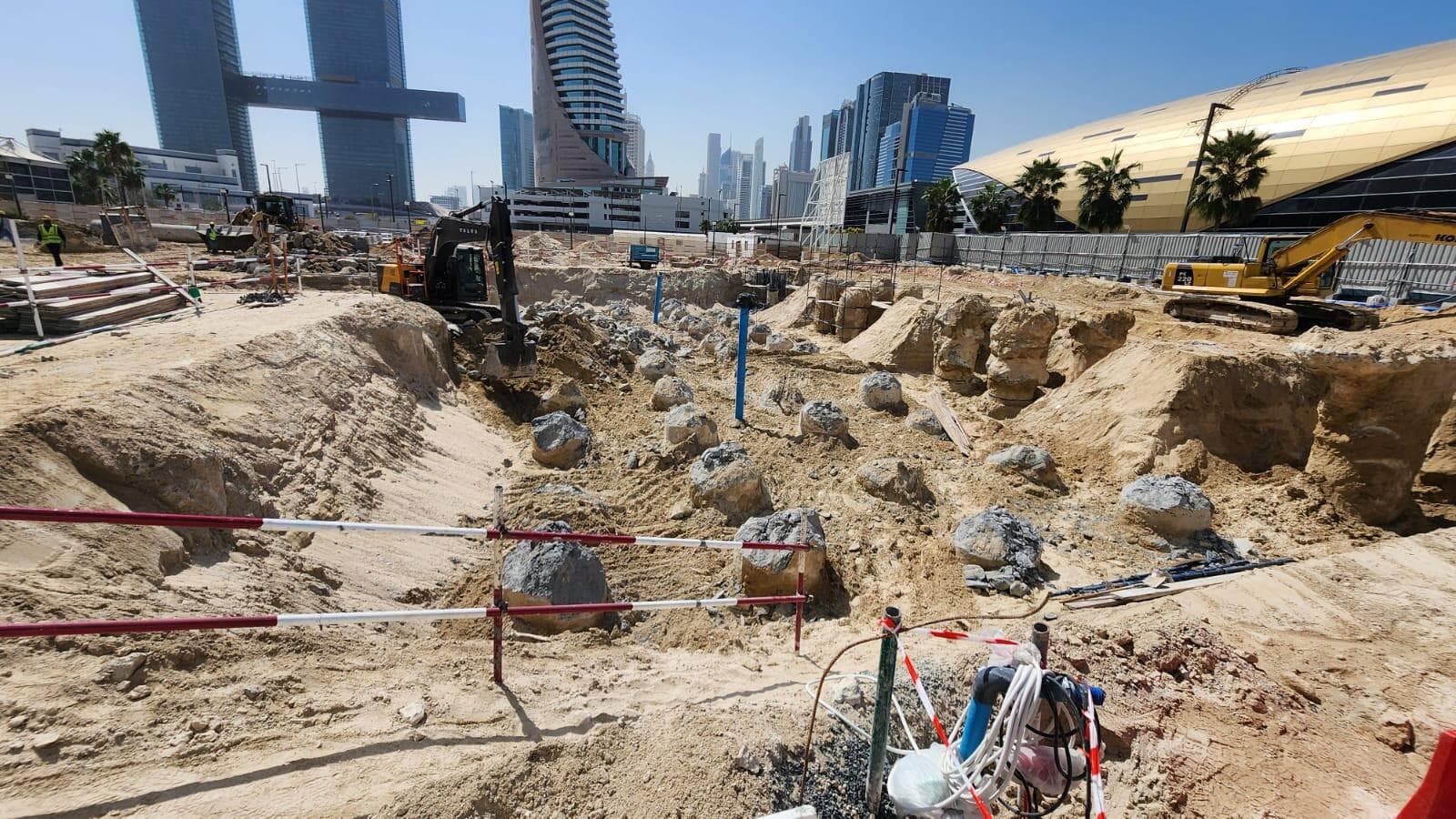 Avenue Park Towers - Construction