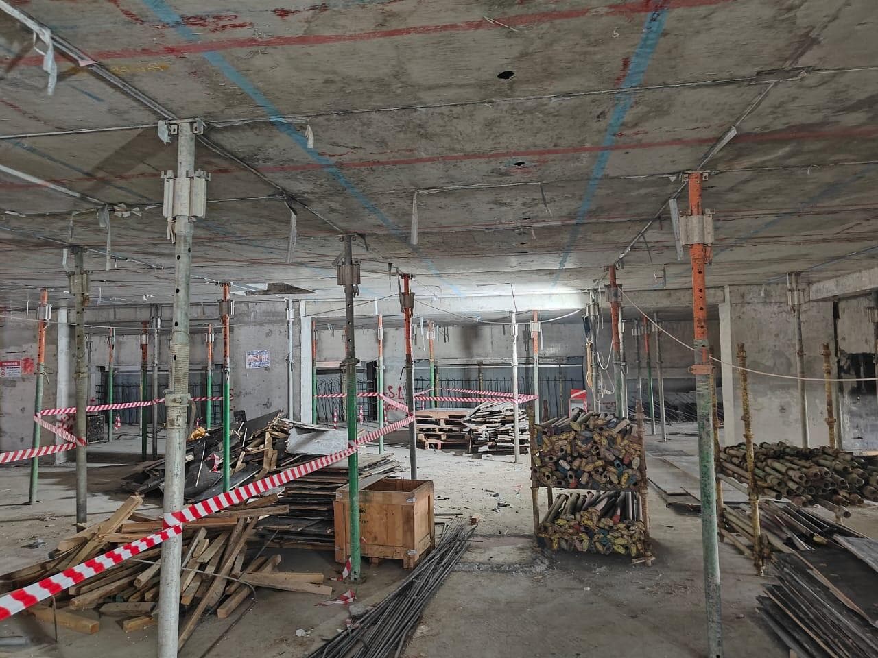 Jardin Astral - Construction