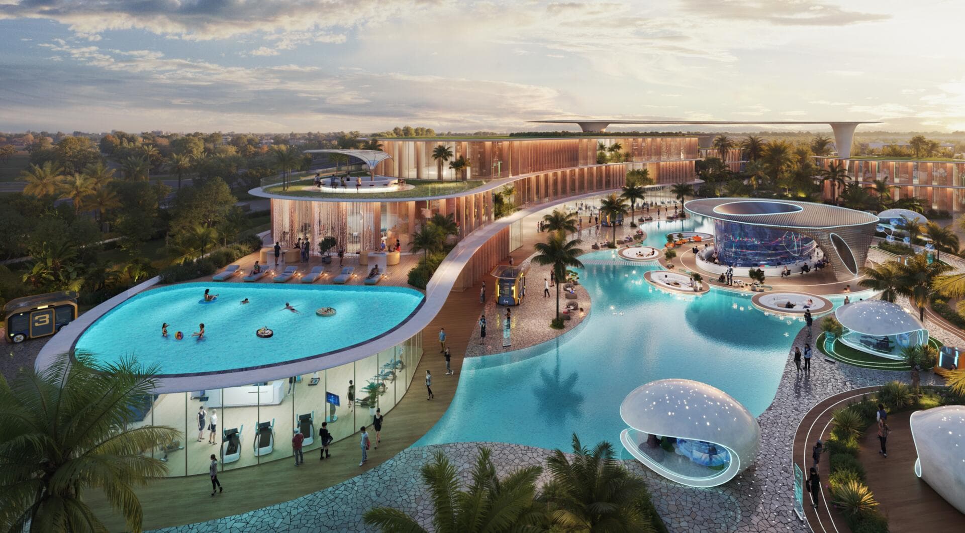 Damac Islands 2 - Bahamas 1 - Infrastructure