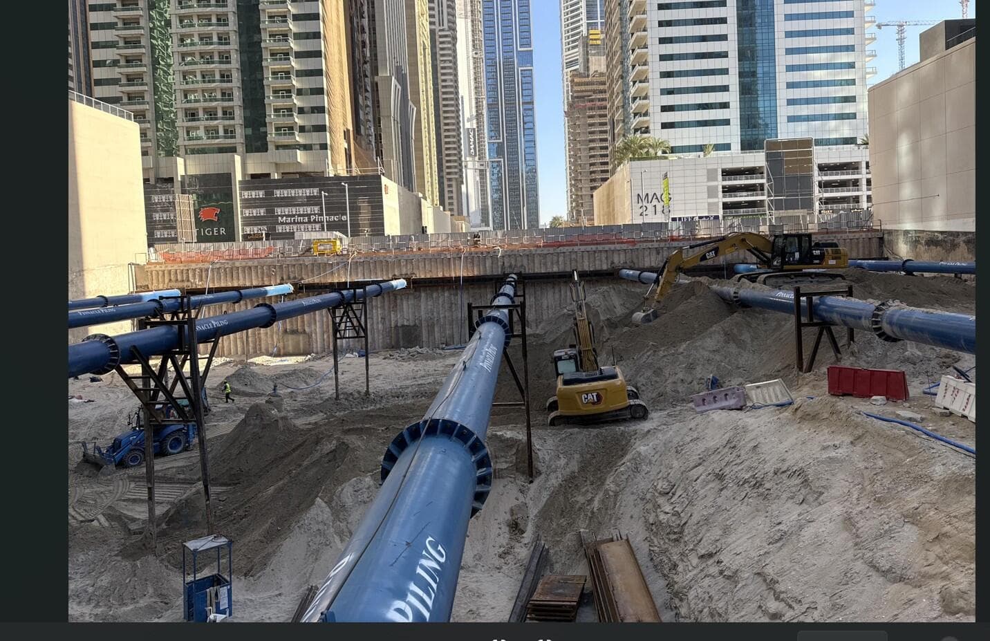 Kempinski Marina Residences - Construction