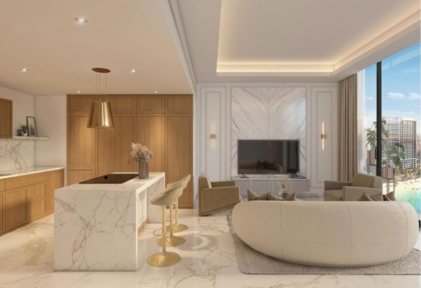 Azizi Riviera 53 - Finishing