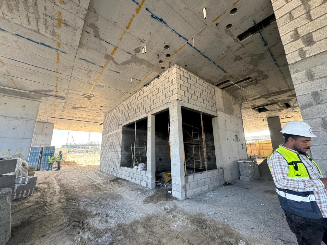 Cresswell Plaza - Construction