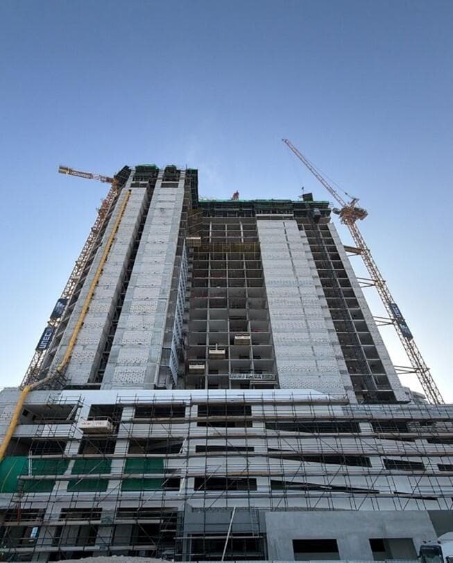 The First Collection Dubai Sports City - Construction