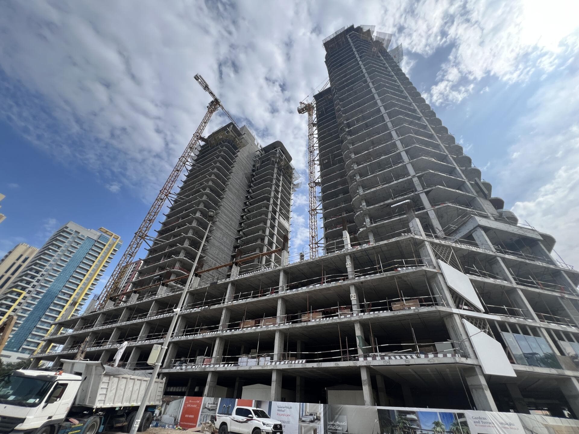 The Orchard Place - Construction