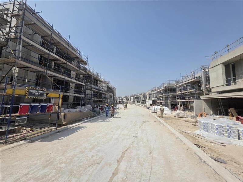 The Mansions - Sobha Hartland II - Construction