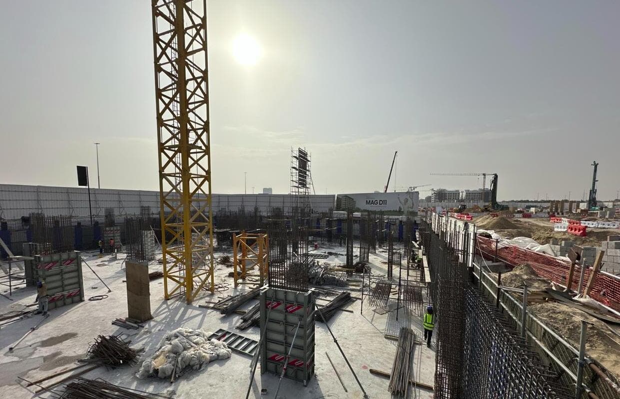 Gate Eleven Residences - Construction