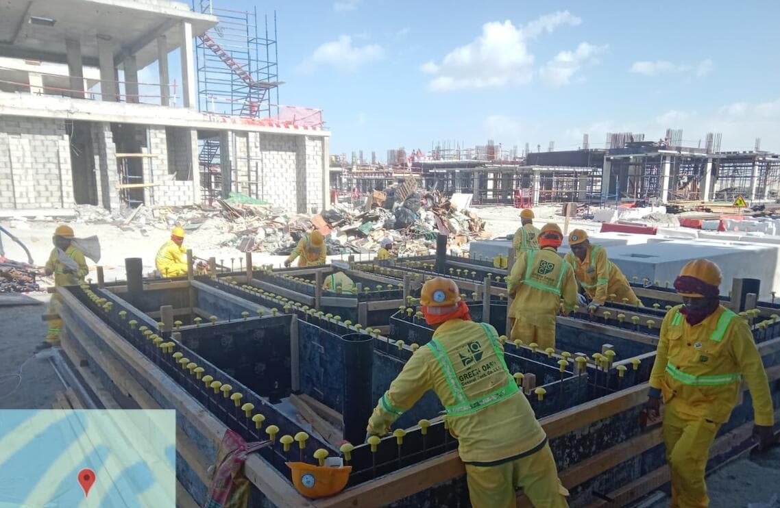 Palm Jebel Ali - Construction