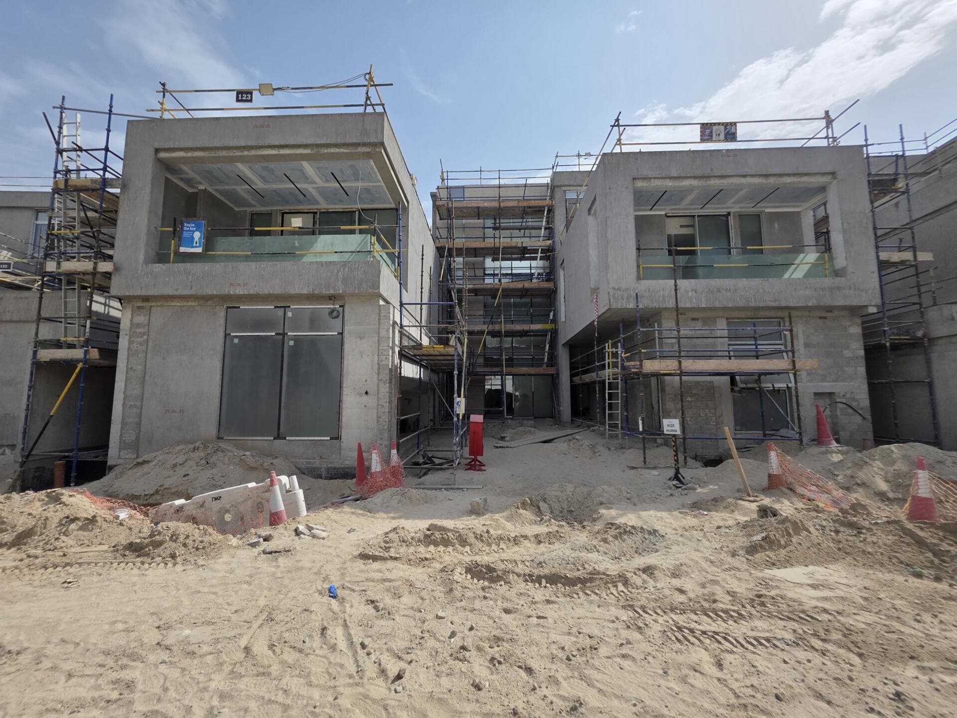 The Mansions - Sobha Hartland II - Construction