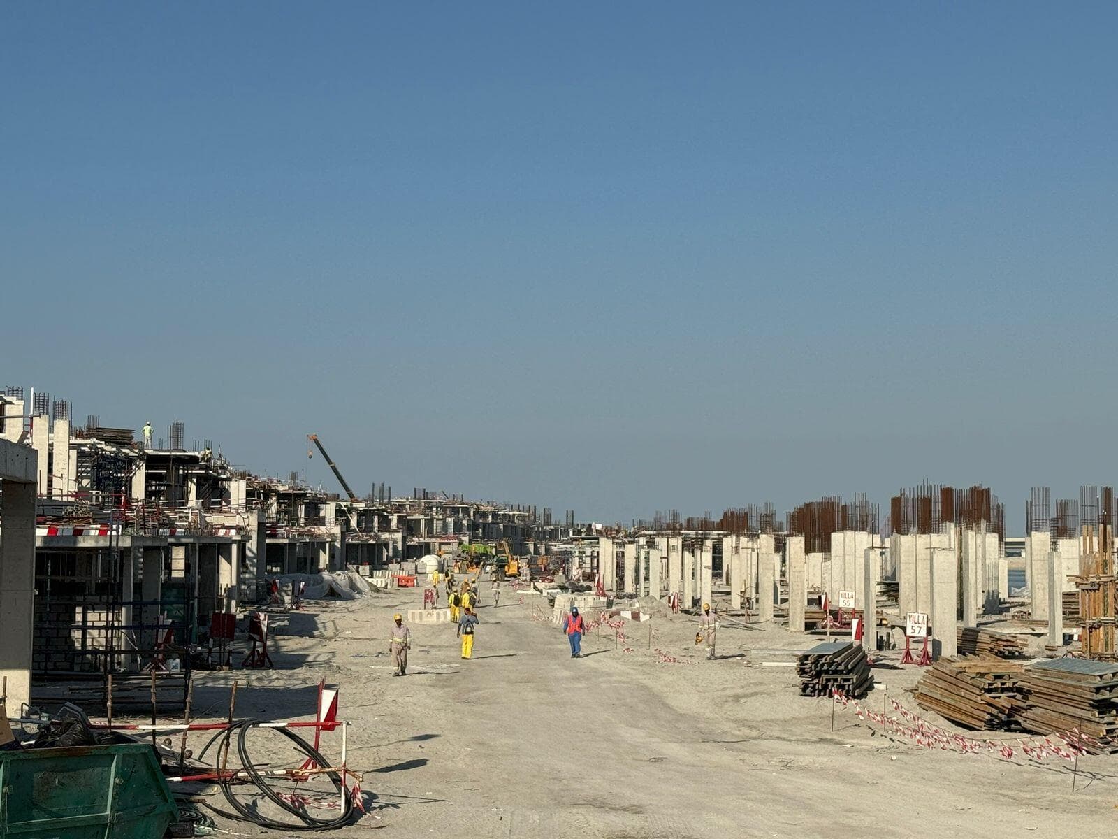 Palm Jebel Ali - Construction