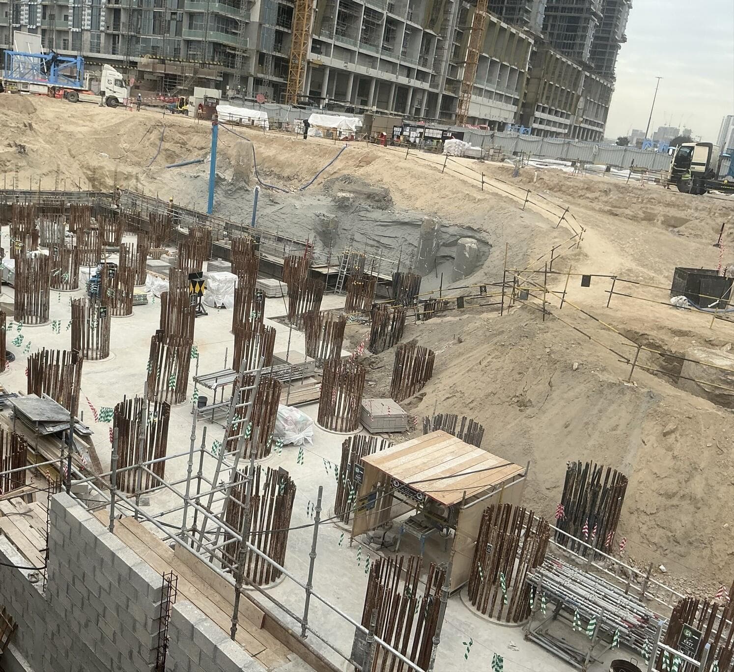 The Element at Sobha One - Construction