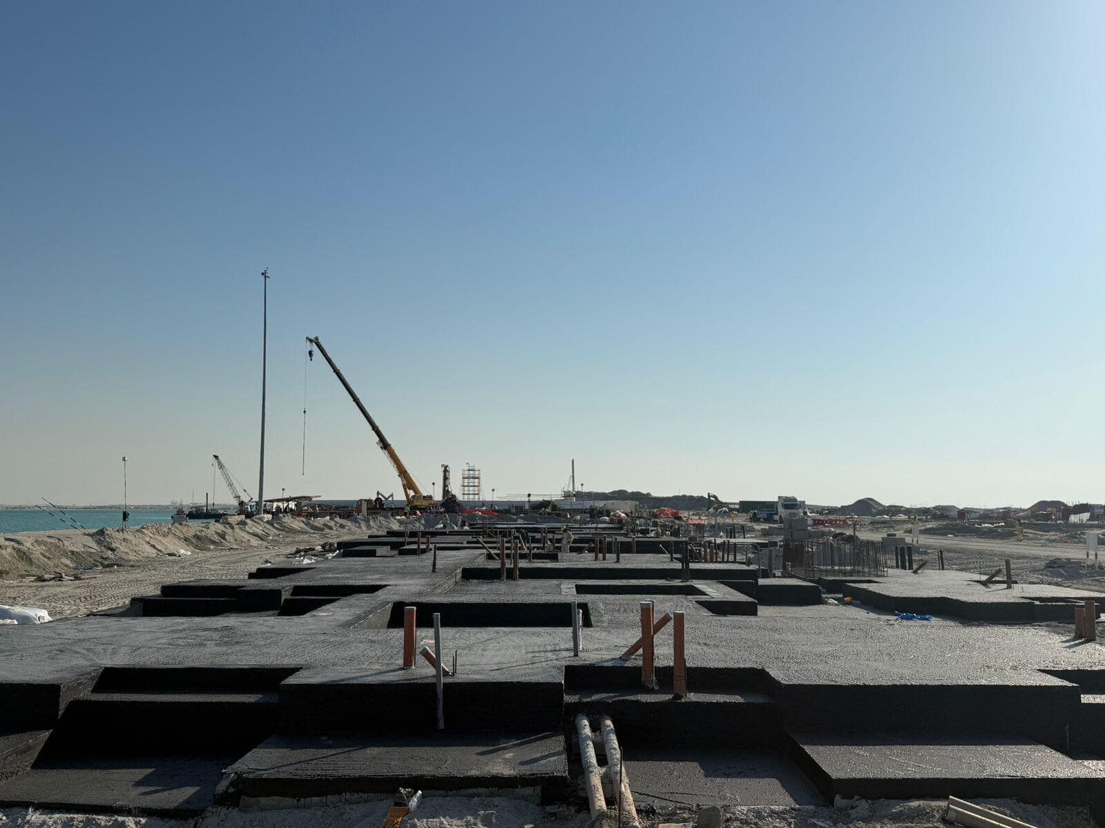 Palm Jebel Ali - Construction