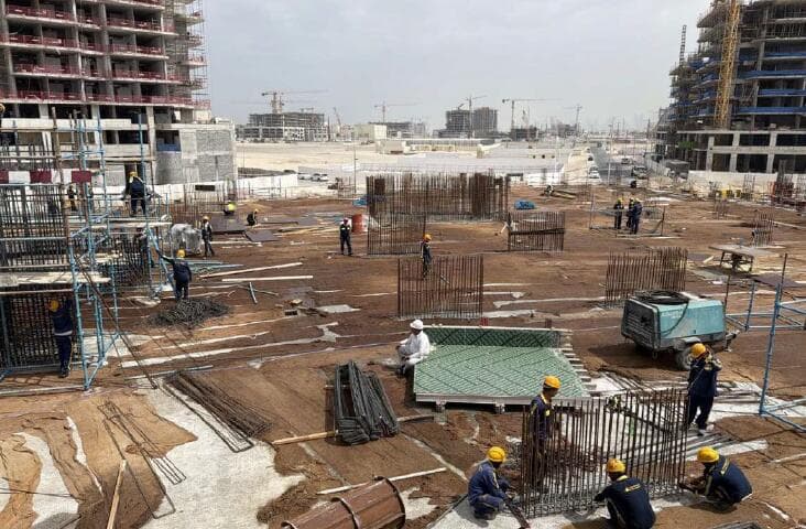 Ocean Tower - Construction