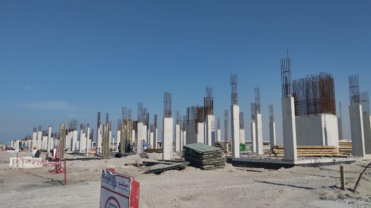 Palm Jebel Ali - Construction