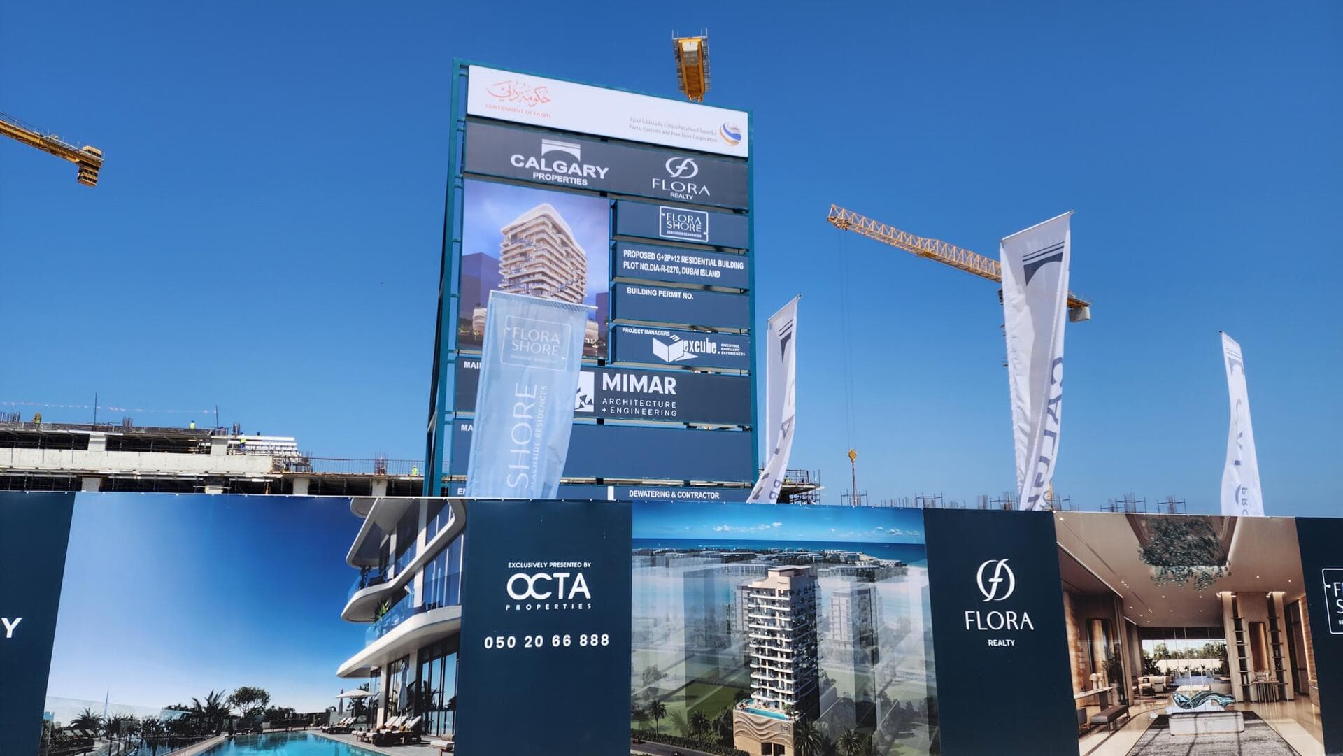 Flora Shore Beachfront Residences - Construction