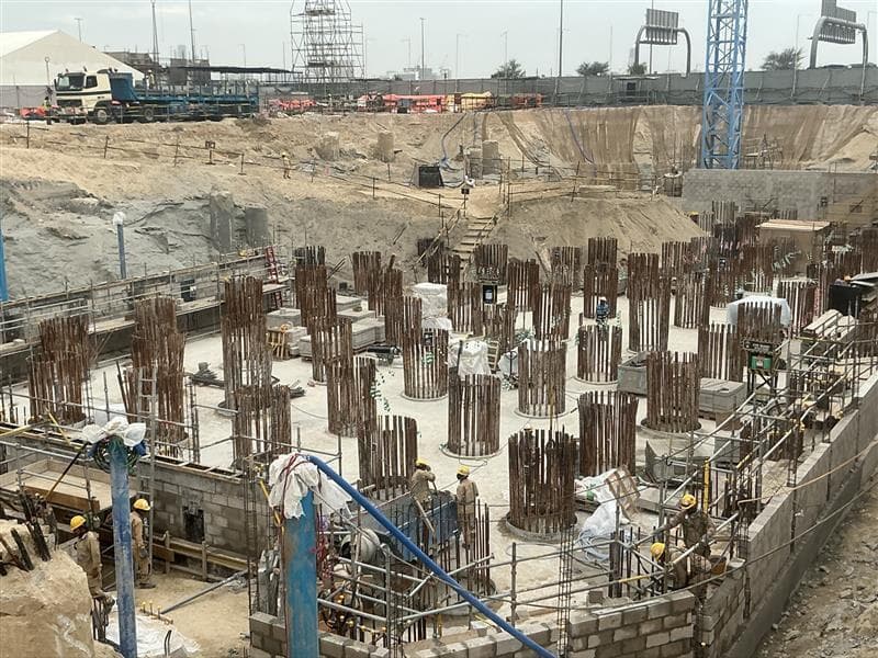 The Element at Sobha One - Construction