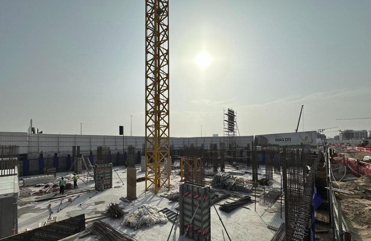 Gate Eleven Residences - Construction